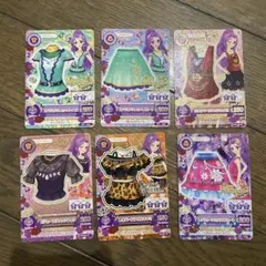 アイカツカード 6枚セット