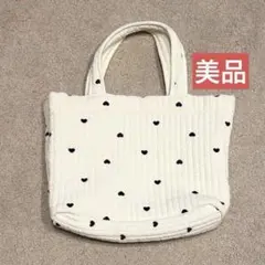 【美品】 西松屋 イブルトートバッグ ヌビバッグ ハート マザーズバッグ