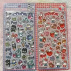 ボンボンドロップシール サンリオ キティ はぴだんぶい 正規品