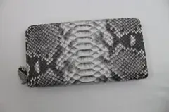 DRIES VAN NOTEN パイソン柄 ラウンドジップウォレット - メルカリ