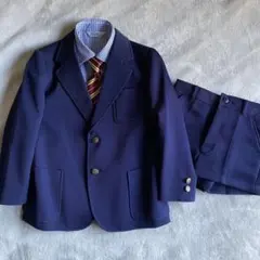 【極美品】スリーセブン フォーマルスーツセットアップ 120 4点セット