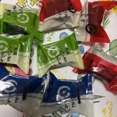 抹茶はお買い得はそろそろラスト♡富良野新谷菓子司♡へそのおまんぢぅ♡③種⑧個♡のサムネイル