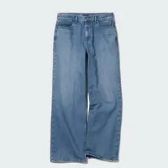 ユニクロ UNIQLO バギージーンズ ブルー 22