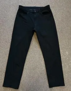 UNIQLO ユニクロ　EZYブラックデニム Lサイズ