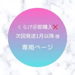 くらげ@即購入❌次回発送1月以降様 専用商品