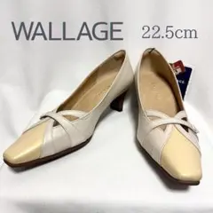 【新品タグ付】アシックス ワラッジ WALLAGE パンプス 22.5cm IVのサムネイル