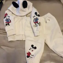 GAP ミッキー＆ミニー スウェットセットアップ 70cm