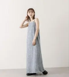 mystic キャミワンピース ライトブルー
