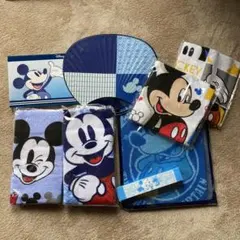 ディズニー　タオル／うちわ／ボールペン