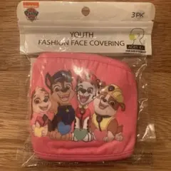 【 パウ・パトロール 】 洗える子供用マスク 3枚セット　4歳以上