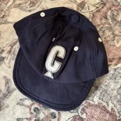 ネイビー 子供用キャップ　コムサイズム