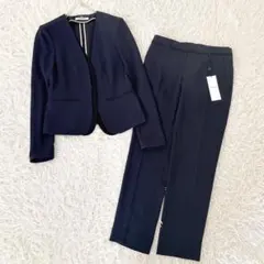 BEIGE, CINDY✨ダブルカラー パンツはタグ付 スーツ セットアップ 0