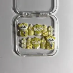 現品 量産型 地雷 スナ系 ネイルチップ つけ爪