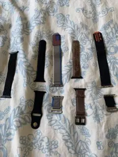Apple Watchバンドセット（シリコン・レザー・ナロン42/44/45MM
