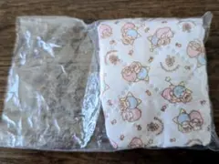 サンリオ／レトロレッスンバッグミニキーホルダー／リトルツインスターズ