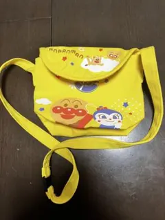 【新品未使用】ショルダーバッグ ポシェット キッズ ベビー アンパンマン 可愛い