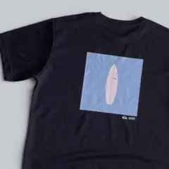 QUIKSILVER オレンジ＆パーク Tシャツ ラッシュガード ブラック【L】のサムネイル