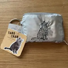 新品LAZY SUSAN タグ付き　タロちゃん　シルバートートバッグ　エコバッグのサムネイル