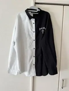 Fear God シャツ 白黒 長袖