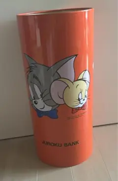 ビンテージ！レトロポップ！トムとジェリー　ゴミ箱　缶
