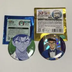 【☆新品未使用☆】名探偵コナン　京極真　コナン展　公式アプリ　缶バッジ