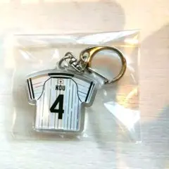 サッカー日本代表 アウェイユニフォームデザイ アクリルキーホルダー