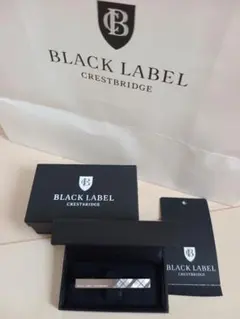 【新品タグ付き】ブラックレーベル クレストブリッジ　ネクタイピン　タイバー