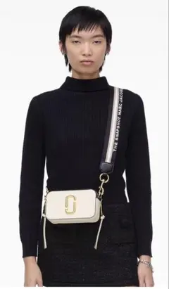 MARC JACOBS The Snapshot ショルダーバッグホワイトのサムネイル