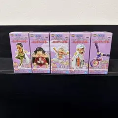 ワンピース ワールドコレクタブルフィギュア　エッグヘッド6 5種フルセット