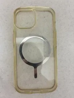 中古品iPhone15用クリアTPUケース マグネット機能付き