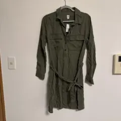 《新品未使用・タグ付き》GAP/ギャップ シャツワンピース アメリカ購入品 L