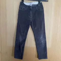 プチバトー 6ans 114cm コーデュロイパンツ チャコールグレー