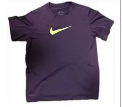 Nike Dri-FIT パープル Tシャツ