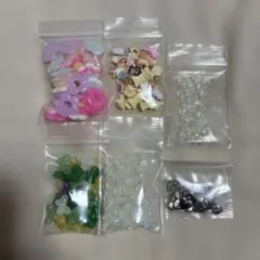 SHIEN ビーズパーツまとめ売り6点！