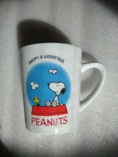SNOOPY & WOODSTOCK PEANUTS  マグカップ