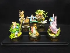 ◆◆海洋堂製◆◆Family Mart食玩のピーターラビット5体フィギュアセット
