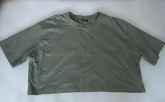 ZARA クロップド　Tシャツ　コットン　綿のサムネイル