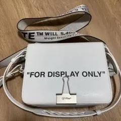オフホワイトoff-whiteショルダーバッグ