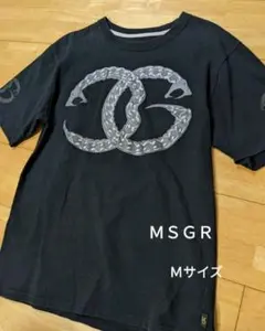 ＭSGR シャツ　デカプリント　古着のサムネイル
