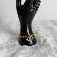 CHANEL ココマーク パール チェーン ブレスレットのサムネイル