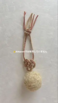 国産精麻ꕤ茜染+麻鈴(水琴鈴)ꕤ高い波動で良い気を巡らせましょう