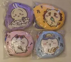 ちいかわ　カーシートクッション　カー用品　モモンガ　うさぎ　ハチワレ ちいかわ 冷感シートクッション 円形 40×40cm キャラクター ハチワレ