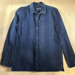 LEVI'S MADE&CRAFTED ストライプ　デニムシャツ　日本製