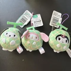 サンリオキャラクターズ フルーツきぐるみマスコット メロン ポムポム