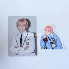 西畑大吾 なにわ男子 HARDWORK ファミクラ盤特典 トレカ フレークシール