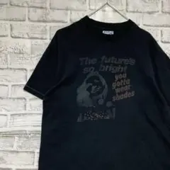 USA製90sヴィンテージTシャツ！シングルステッチ　ブラック半袖古着L722