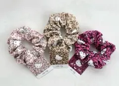 ハローキティ　シュシュ　Ver.18 ヒョウ柄