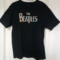 THE BEATLES （ビートルズ）カラフルロゴ Tシャツ ブラックサイズXLのサムネイル