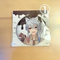 【 どぬく ① 】 缶バッジ 等身 スイパラ カラフルピーチ バレンタイン