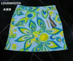 未使用　ラウドマウス　ネオンカラー　シャガデリック柄レディースゴルフスカートのサムネイル